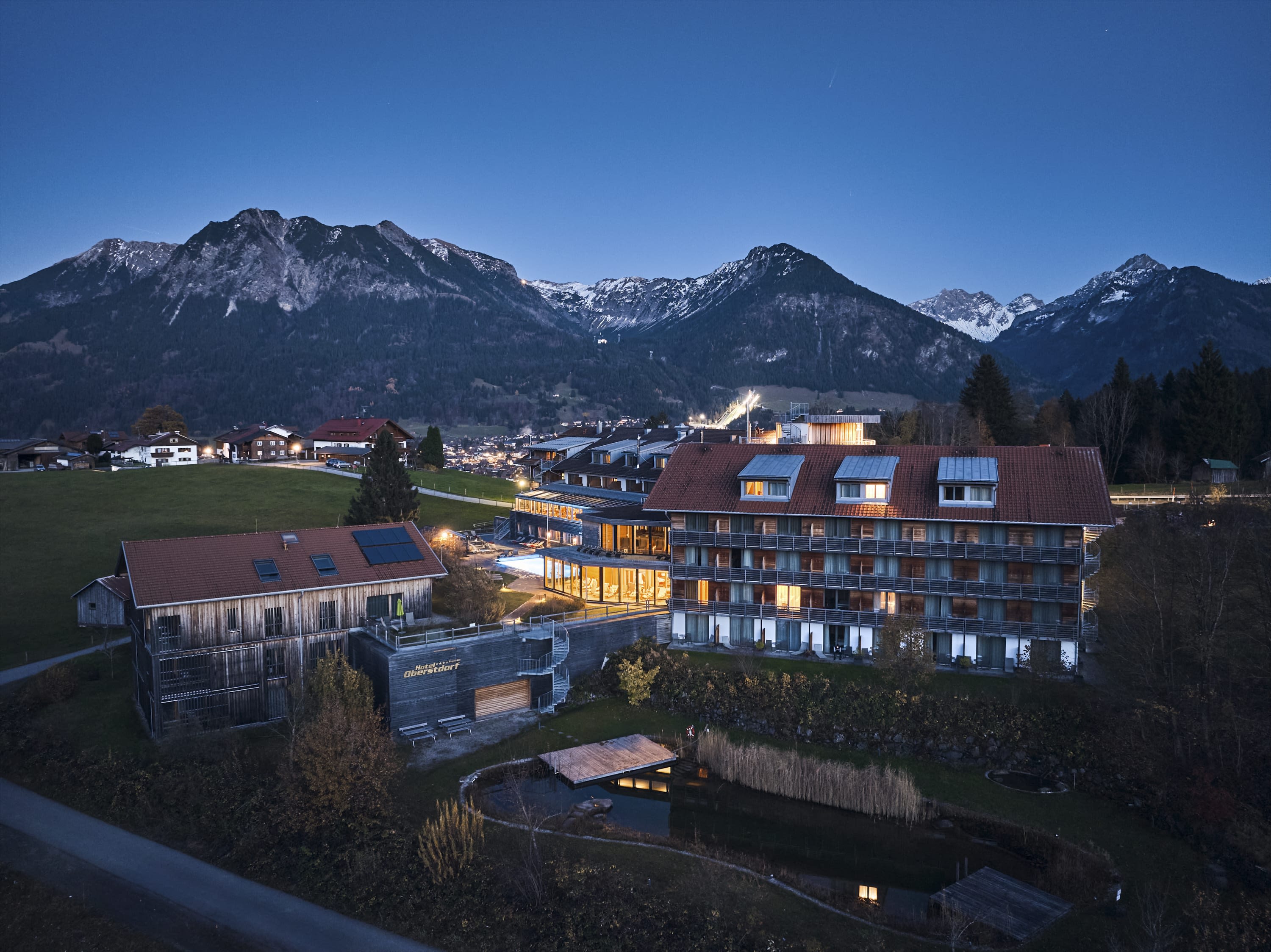 Hotel Oberstdorf Drohne